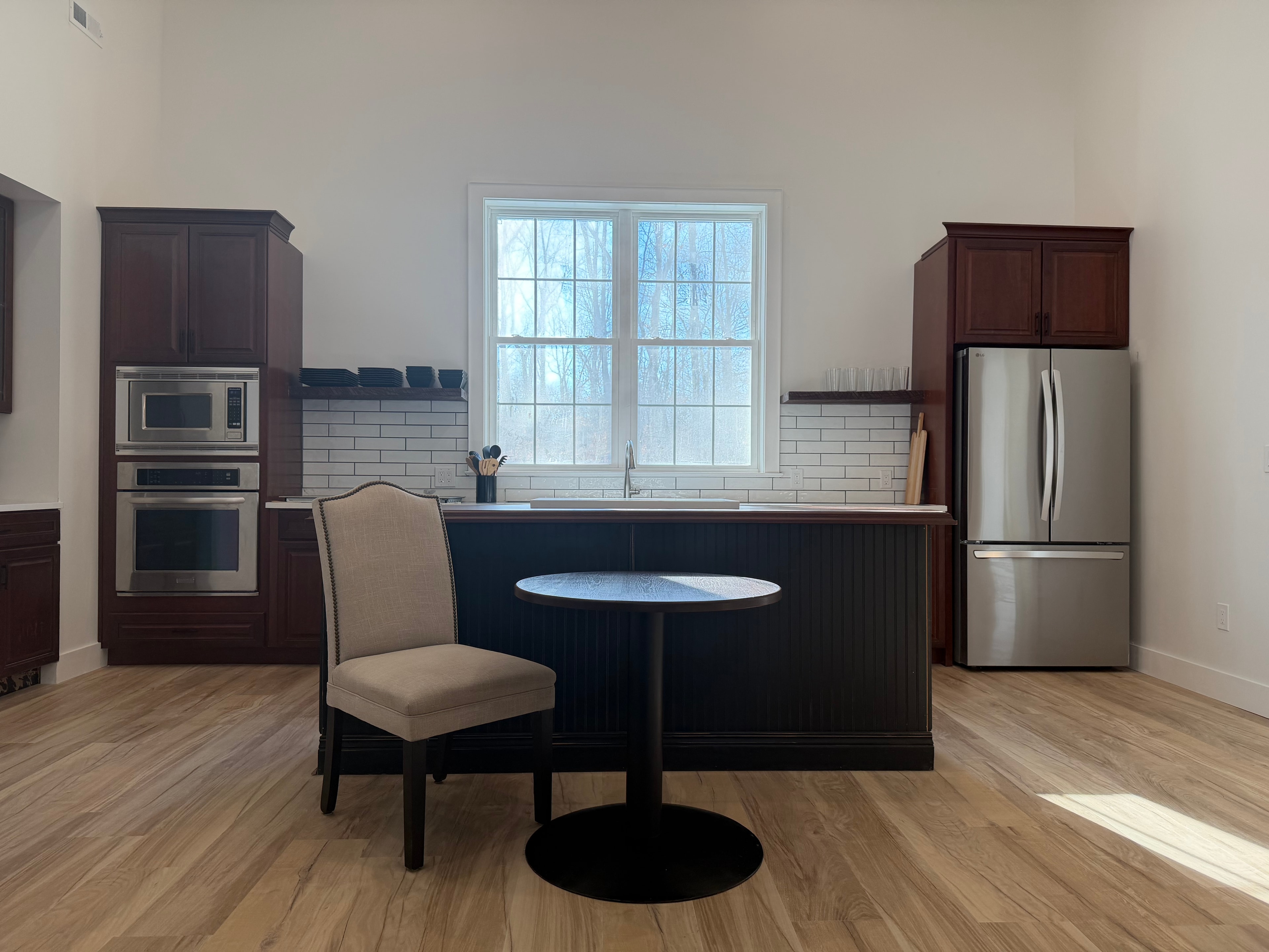 Kitchen at Newburg Heights Suites